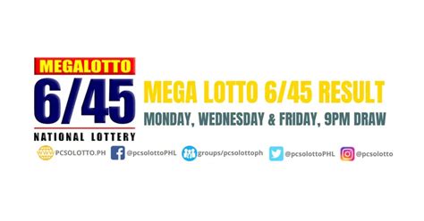 MEGA LOTTO 6/45 RESULTS ON 24 APRIL 2023 (MONDAY .